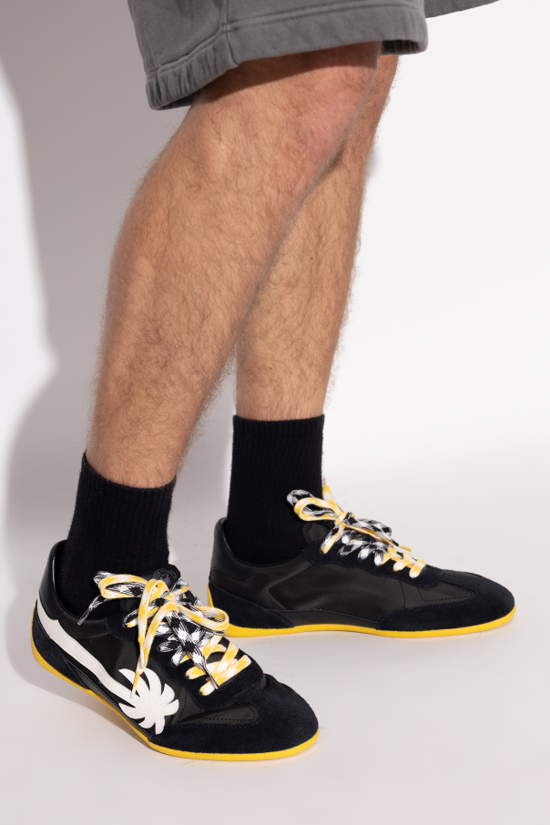 Palm Angels Sports shorts with logo