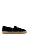 Palm Angels BLACK Espadrilles with logo