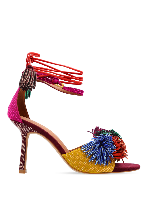 Heeled sandals ‘Pom Pom’ od Kurt Geiger