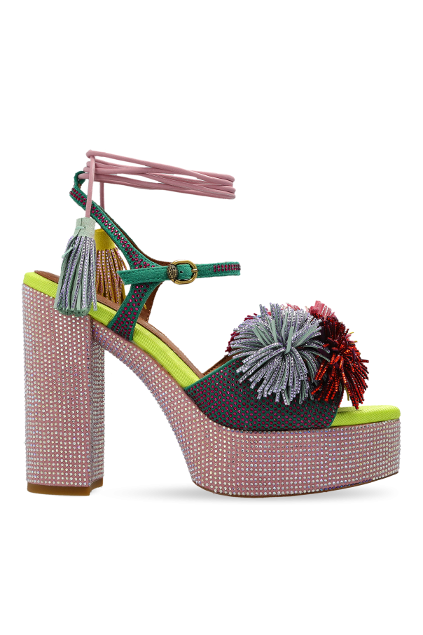Platform Sandals "Pom Pom" od Kurt Geiger