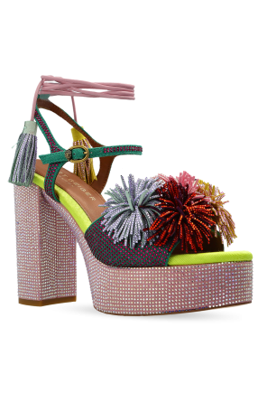 Kurt Geiger Platform Sandals "Pom Pom"