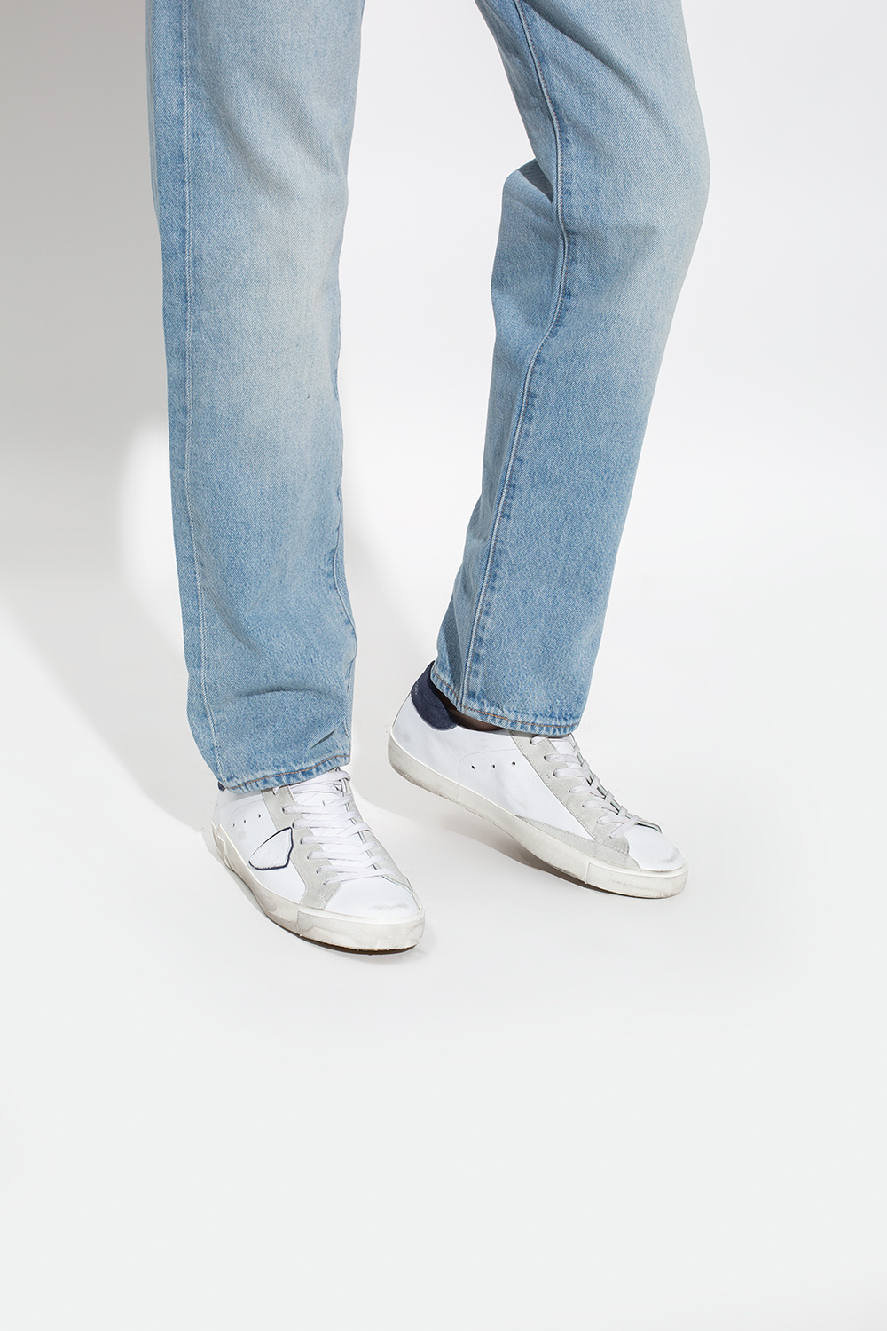 TROPEZ 2.1 Woman: Low White Sneakers | Philippe Model Paris