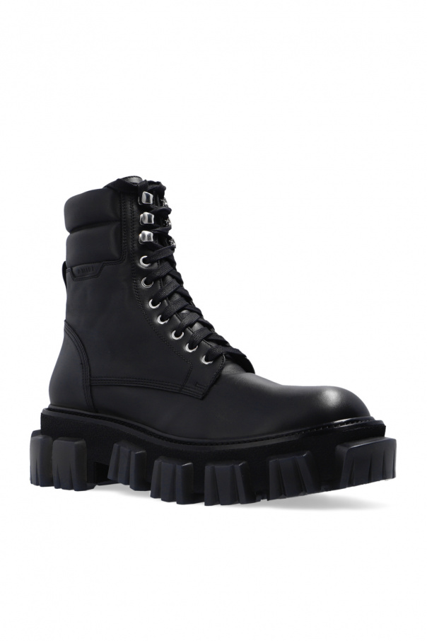 Amiri ‘Crepe Lug Combat’ leather boots | Men's Shoes | Vitkac