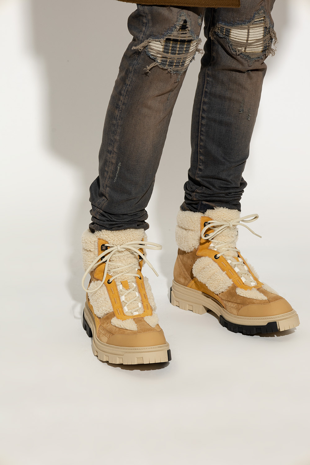 Amiri zapatillas de running hombre trail pie normal talla 29 blancas