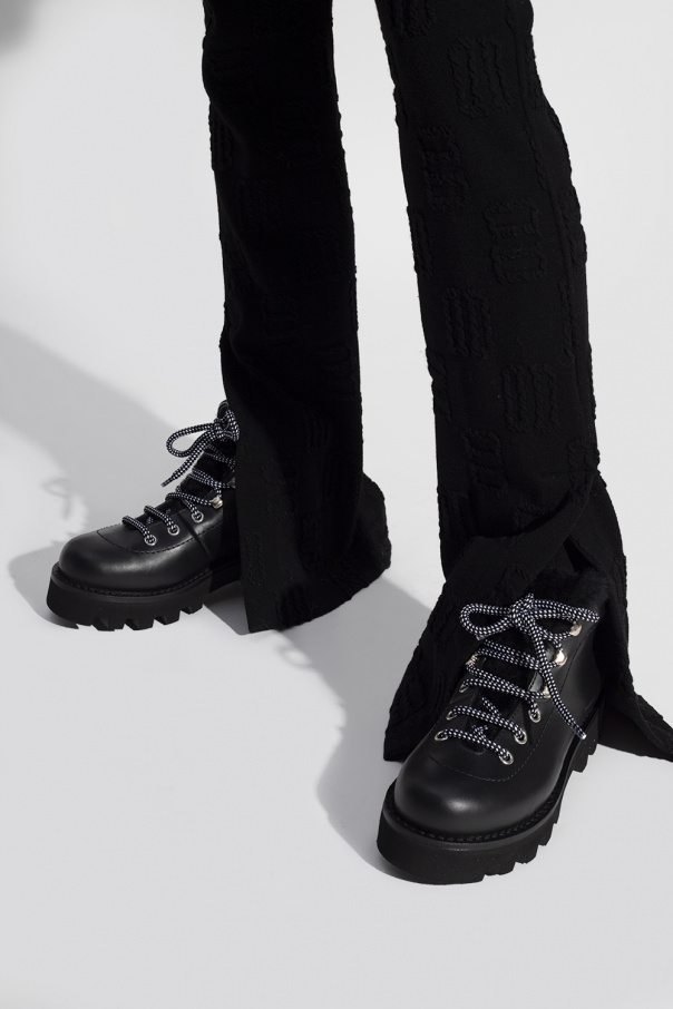 Proenza Schouler ‘Heidi Folk’ boots with logo