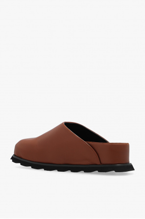 proenza sandals Schouler Leather slides