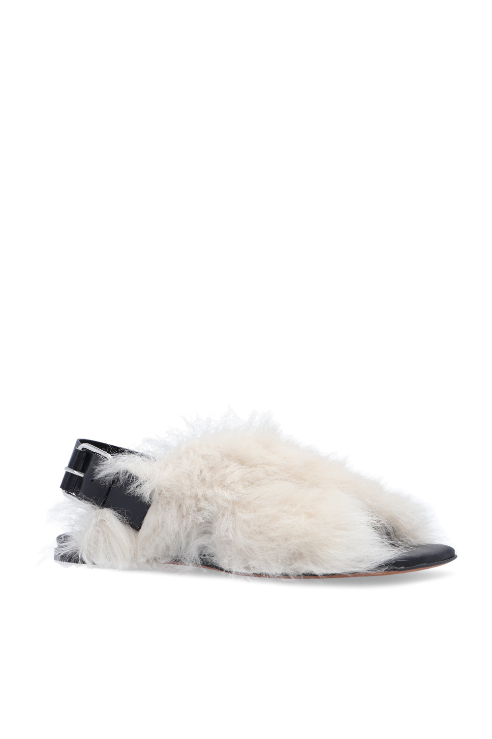 proenza Wei Schouler ‘Square Shearling’ sandals