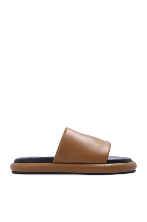 Proenza Schouler contrast-topstitching lug sole sandals
