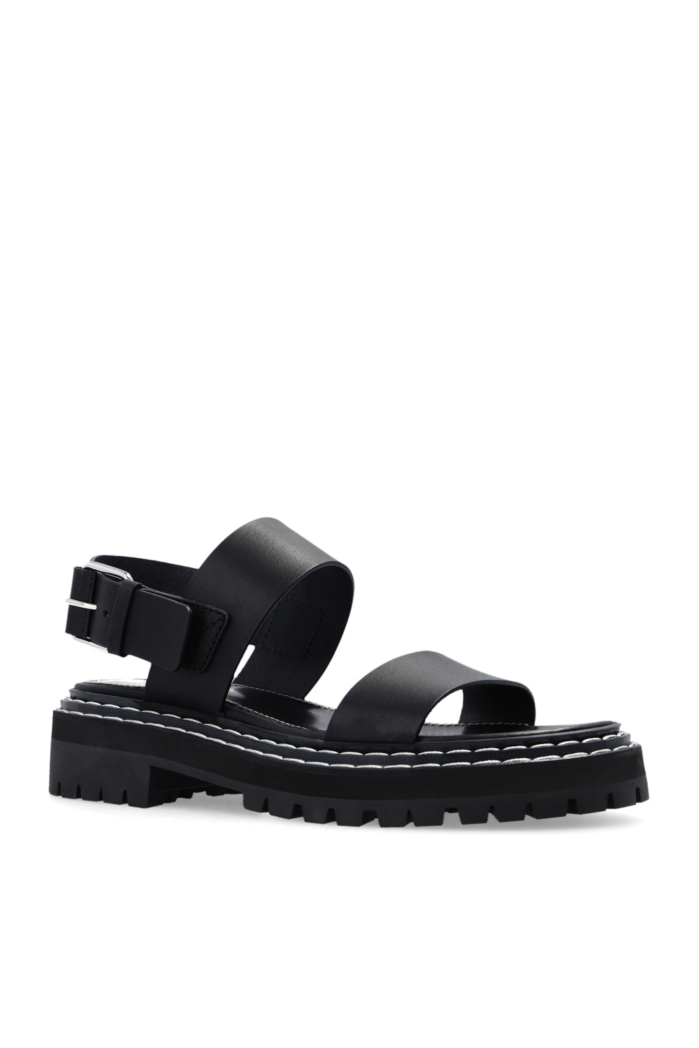 proenza tie-dye Schouler Leather sandals