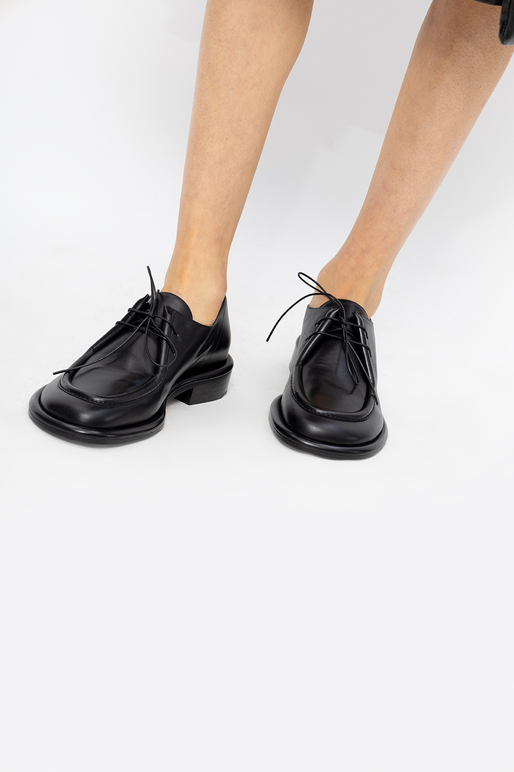 Proenza Schouler Jil Sander lace-up leather boots