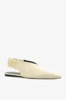 Proenza Schouler cream ‘Spike Slingback’ flats