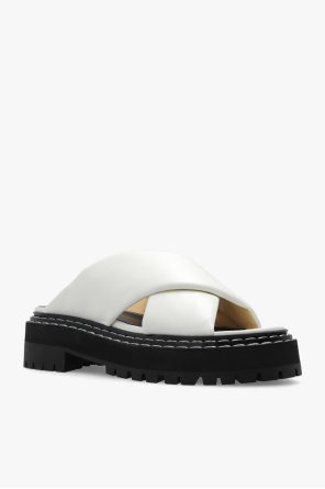 proenza Friday Schouler Leather slides