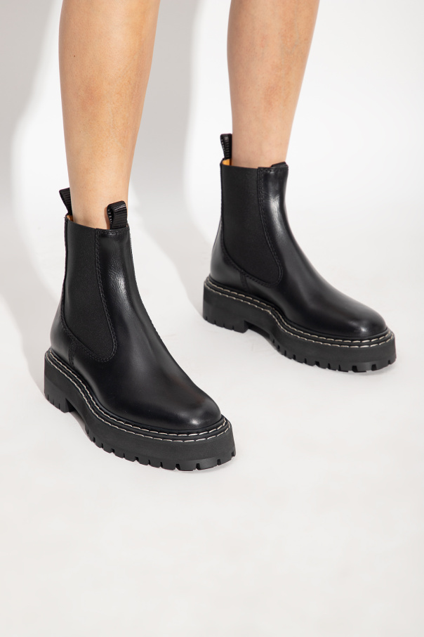 Proenza Schouler Leather Chelsea boots