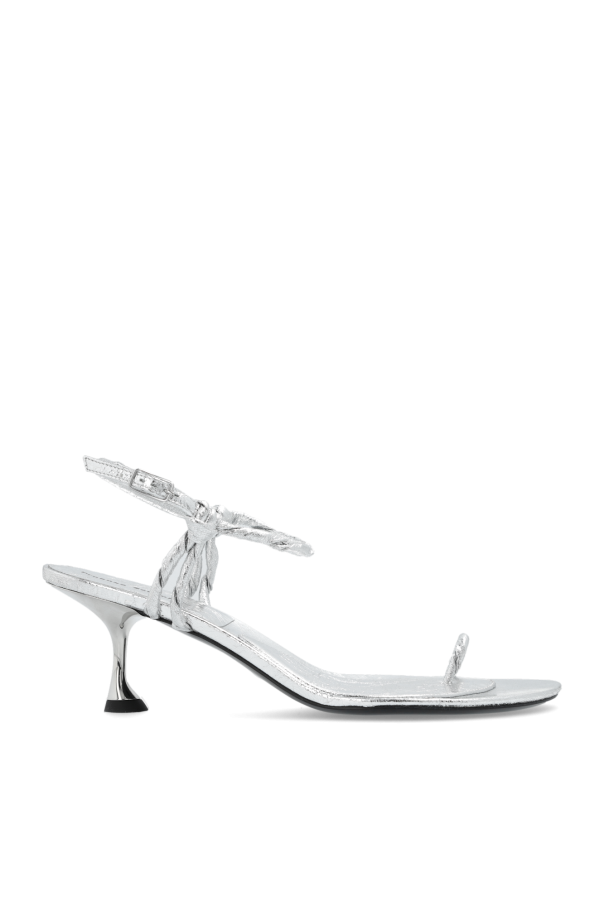 Proenza SHORT Schouler ‘Tee Toe Ring’ heeled sandals
