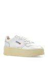 Autry WHITE ‘Medalist’ platform sneakers