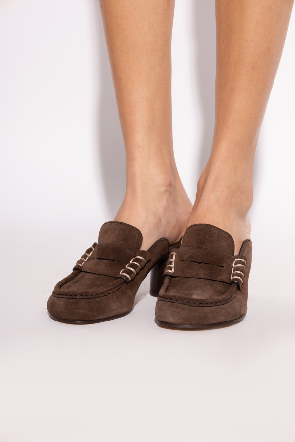 JW Anderson Lederpantoletten mit Absatz