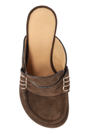 JW Anderson Lederpantoletten mit Absatz