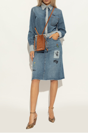 Marni Keilsandaletten mit Schlangenledermuster