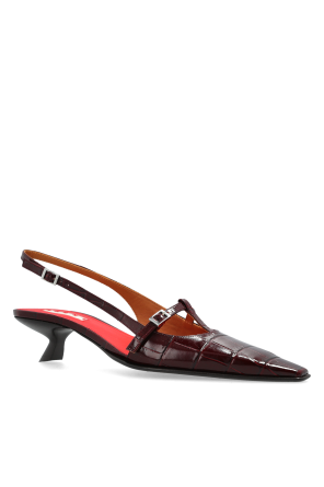 Marni Leather heeled shoes