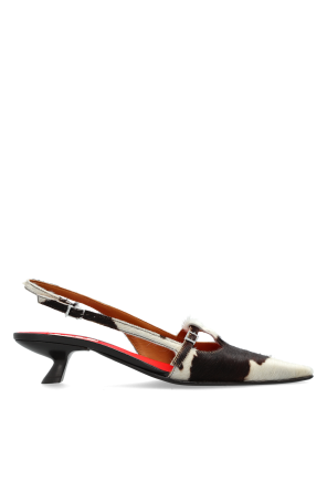 Zapatos de cuero de tacón