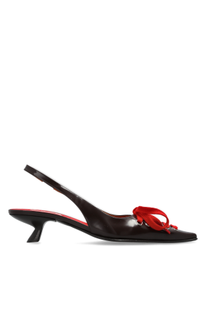 Zapatos de tacón de cuero