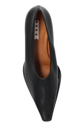 Marni Sapatos de salto em pele