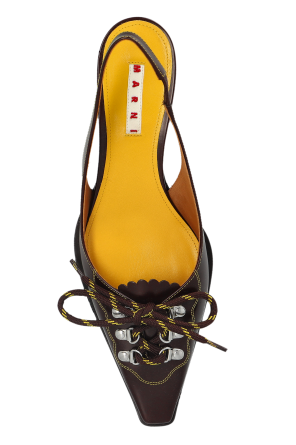 Marni Leather heeled shoes
