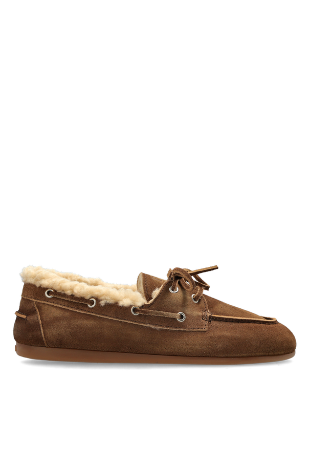 ‘Boat Brushed Fur’ loafers od Posa