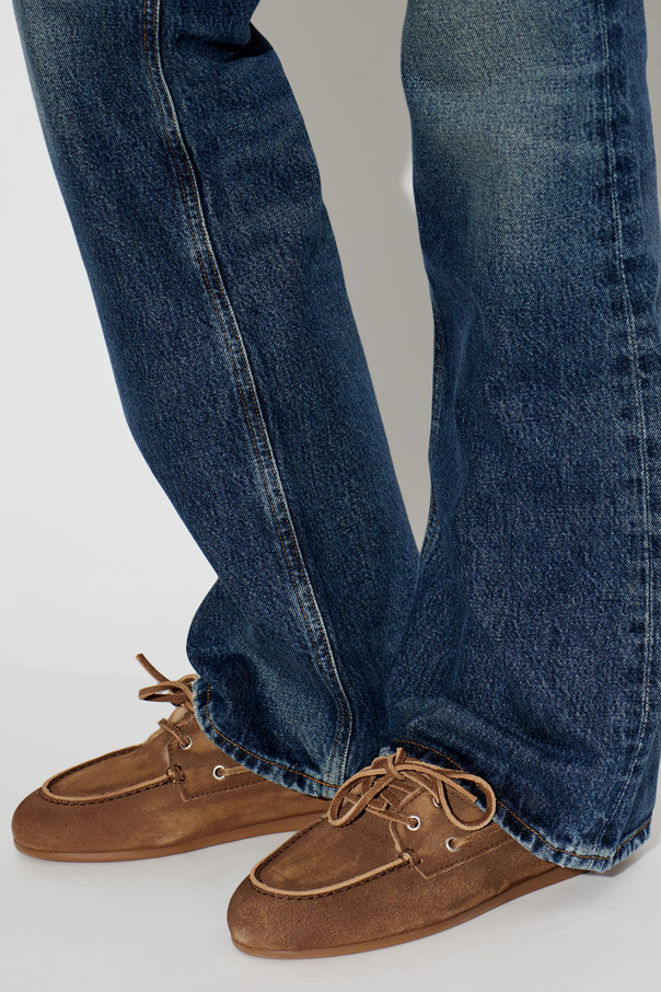 Posa Mocassins ‘Boat Brushed Fur’