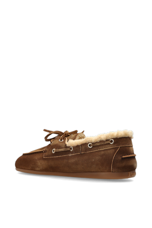 Posa Mocassins ‘Boat Brushed Fur’