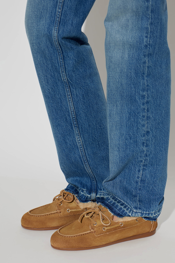 Posa Mocassins ‘Boat Brushed Fur’