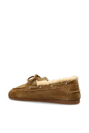 Posa Mocassins ‘Boat Brushed Fur’