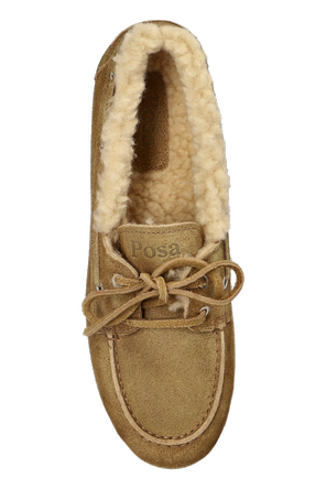 Posa Mocassins ‘Boat Brushed Fur’