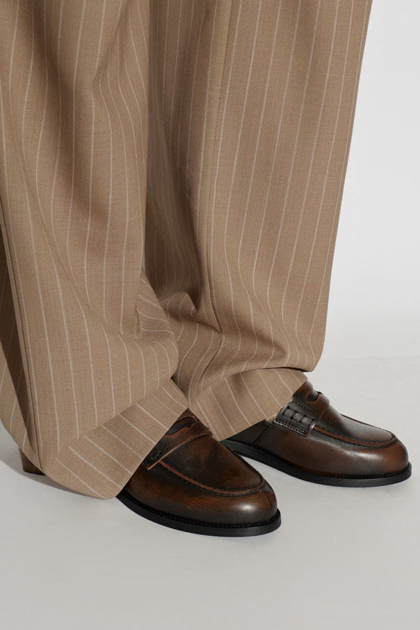 Posa '‘Penny Fur’' loafers