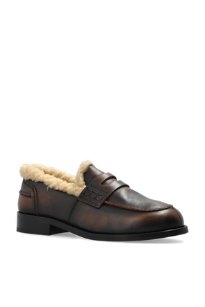 Posa '‘Penny Fur’' loafers