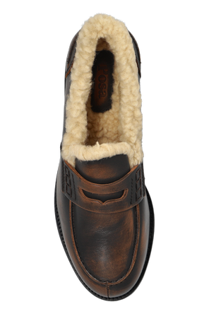 Posa '‘Penny Fur’' loafers