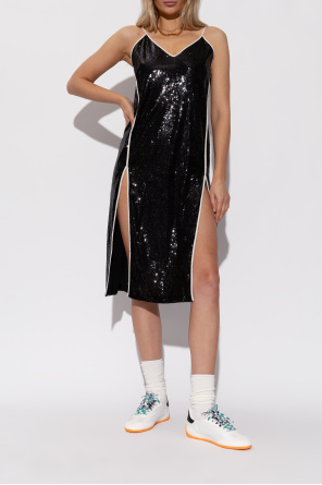 Palm Angels Sports shorts with logo