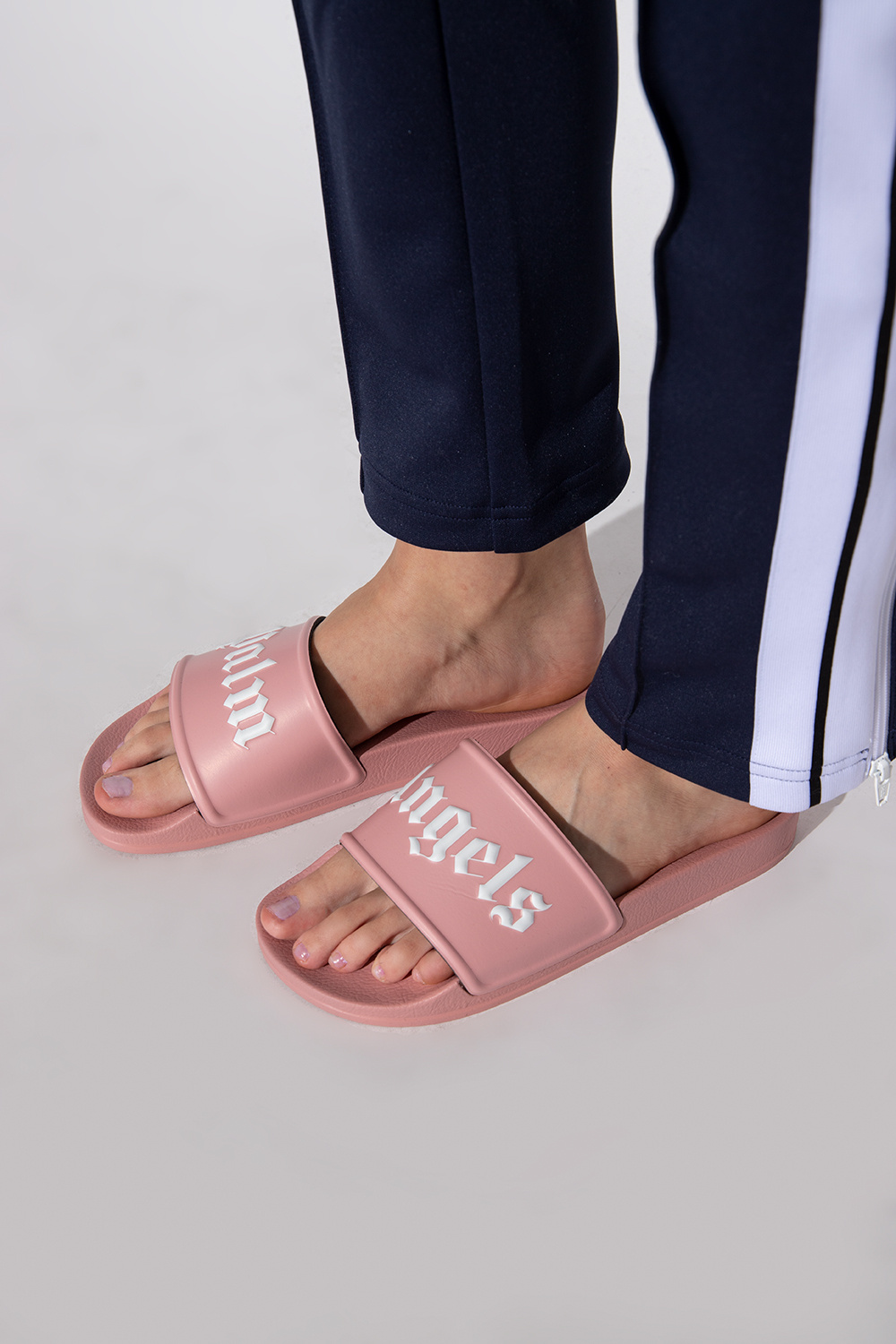 Palm Angels Slides with logo