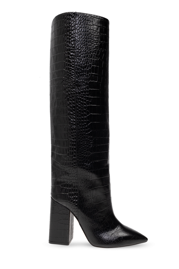 ‘Anja’ heeled grigio Boots od Paris Texas