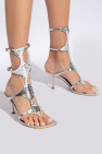Paris Texas SILVER ‘Uma’’ high-heeled sandals
