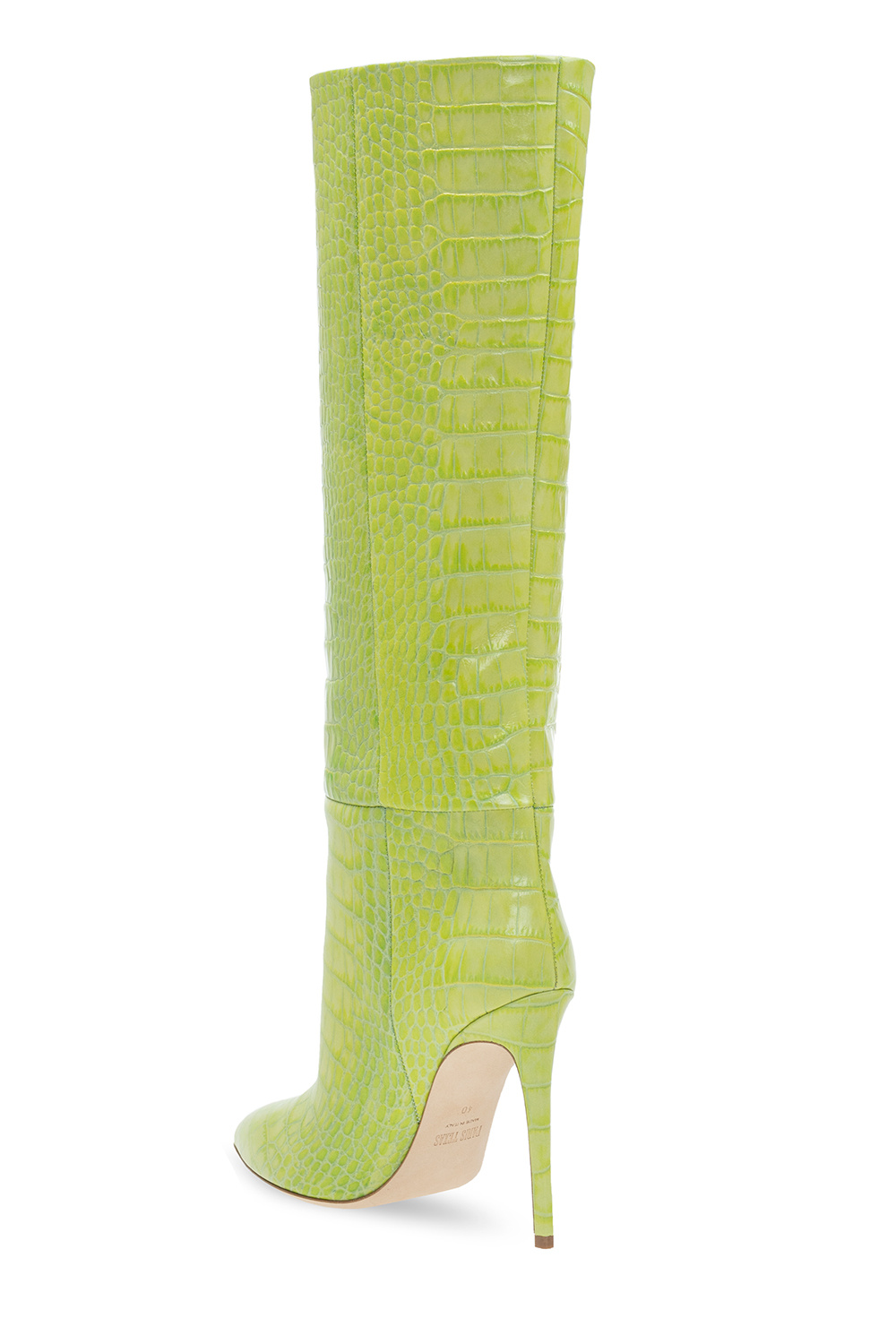 paris texas green croc boots