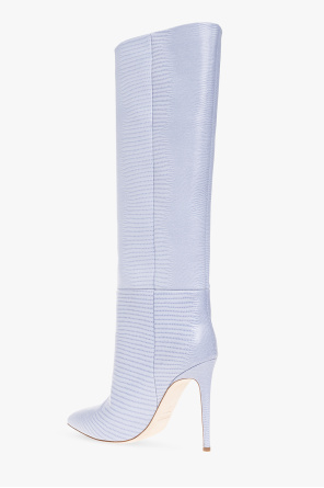 Paris Texas Burberry monogram motif pointed-toe ballerina shoes
