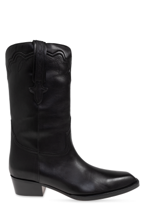 Leather cowboy boots Hilda