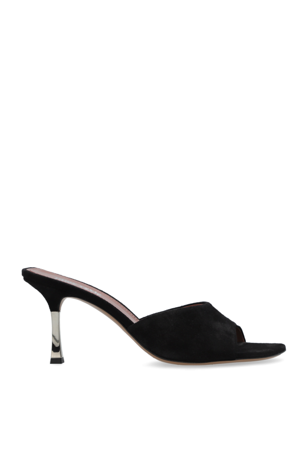 Paris Texas 'Lorena' heeled mules