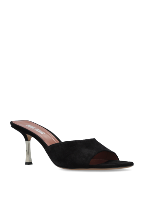 Paris Texas 'Lorena' heeled mules