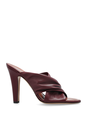 Heeled slippers Maria