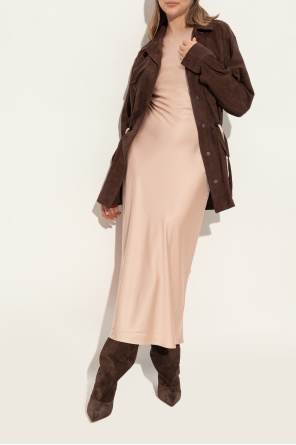 Paris Texas Botas altas de ante con tacón "Ines"