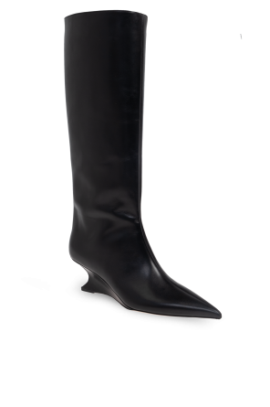 Paris Texas 'Nina' wedge heel boots