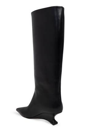 Paris Texas 'Nina' wedge heel boots