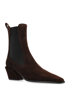 Paris Texas Botines de ante con tacón "Bettina"